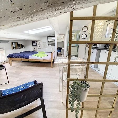Petit St Louis Studio mansardé atypique climatisé Sète Esterno foto